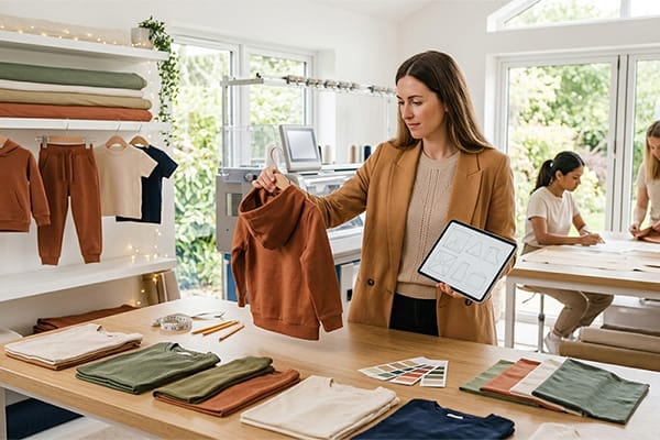 eco-friendly children's clothing companies material verification and kidswear production